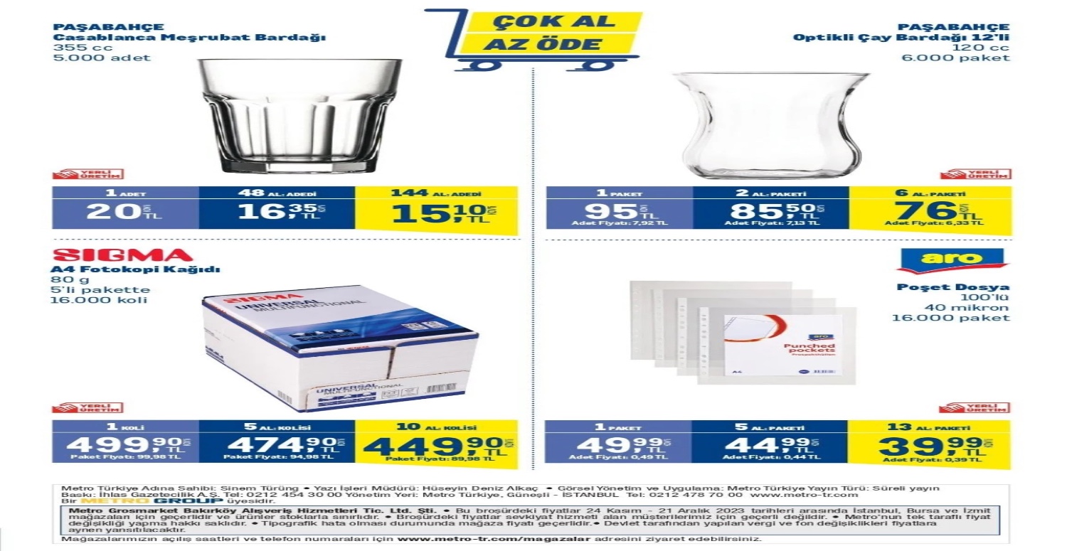 METRO MARKET İNDİRİM KAMPANYASI