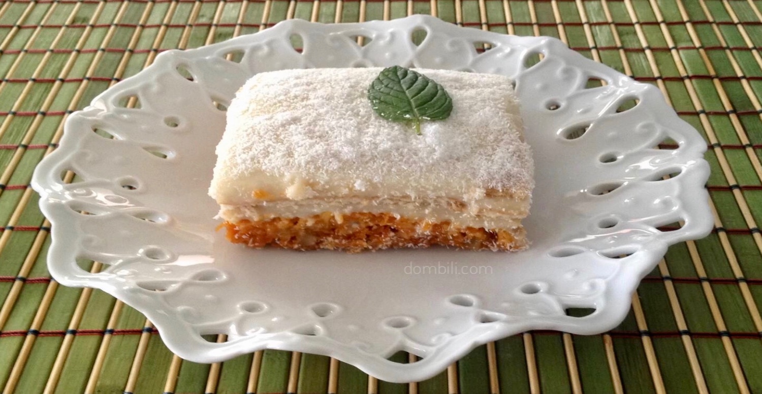 MUHALLEBİLİ HAVUÇ TATLISI