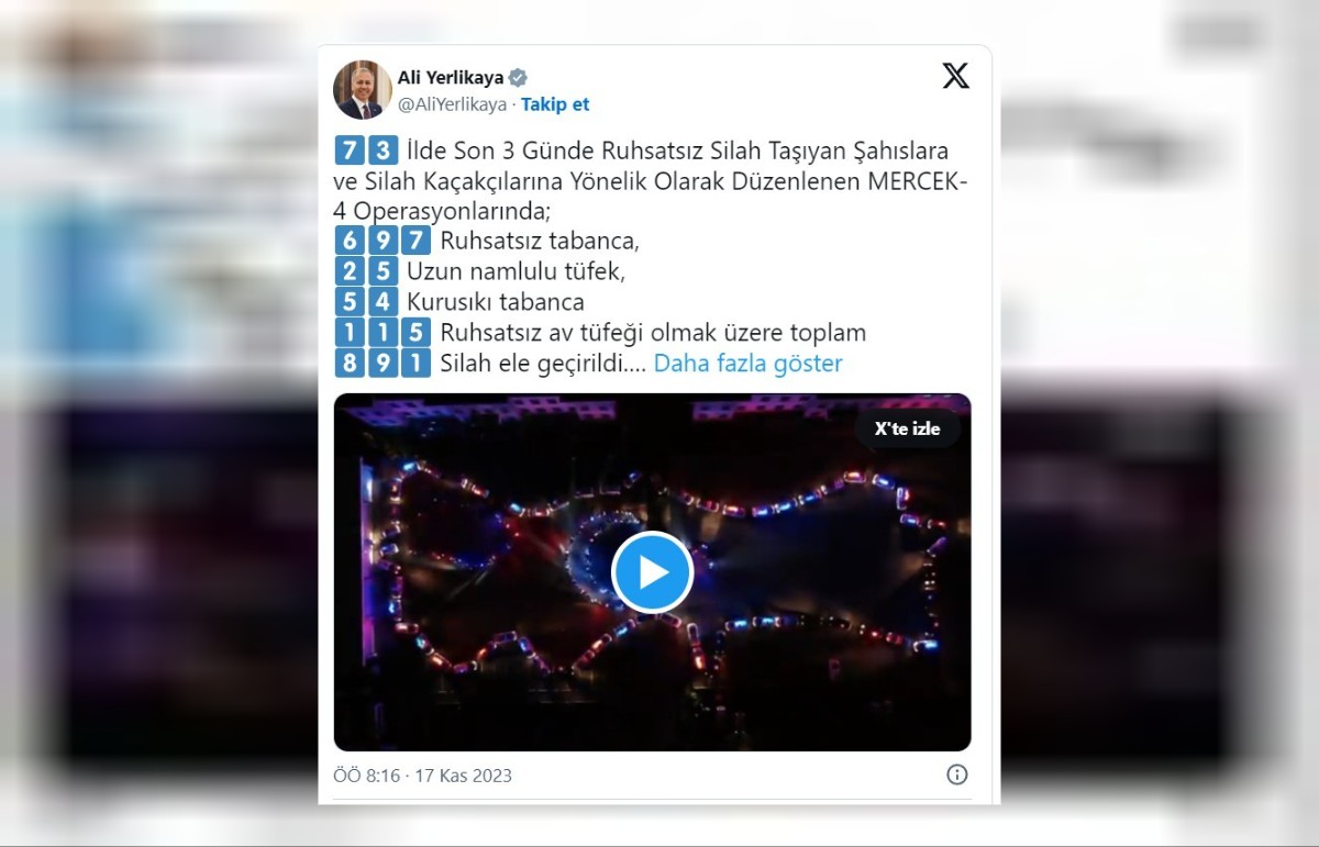 silah kaçakçılığı