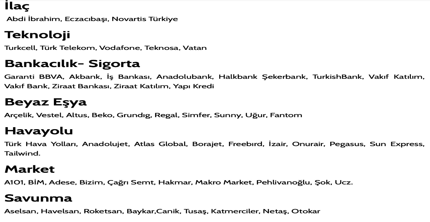 Türk malı yerli ürünler