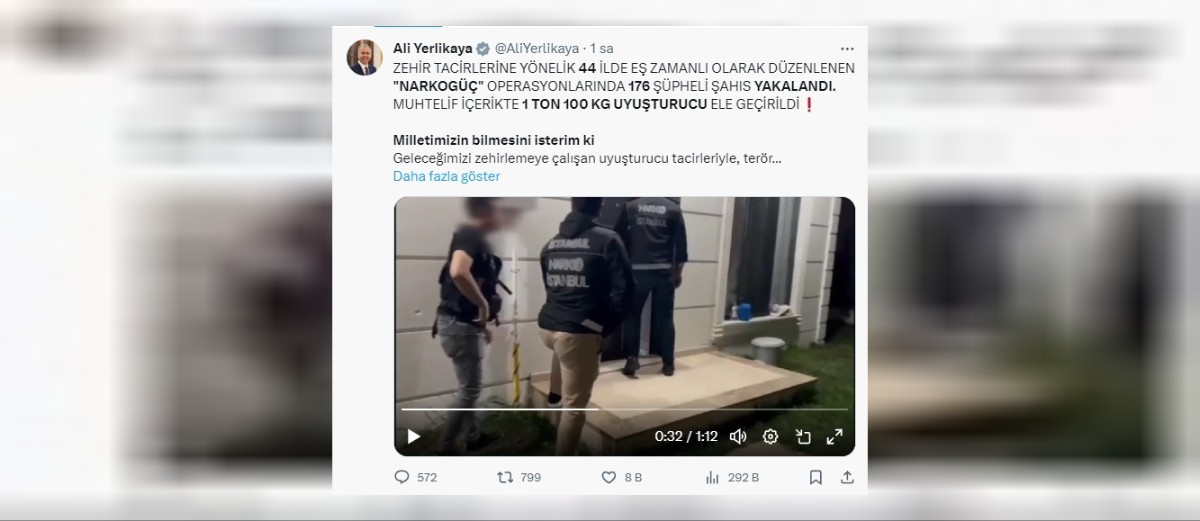 uyuşturucu operasyonu