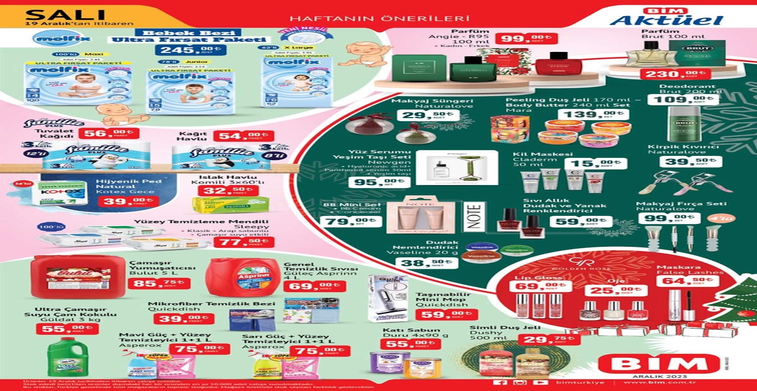 BİM 19 - 25 ARALIK 2023 AKTÜEL ÜRÜNLER KATALOĞU