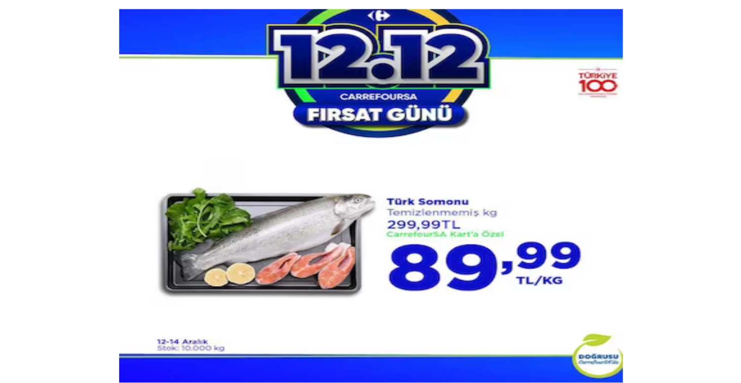 CARREFOURSA 12.12 FIRSAT GÜNLERİ İNDİRİMLERİ