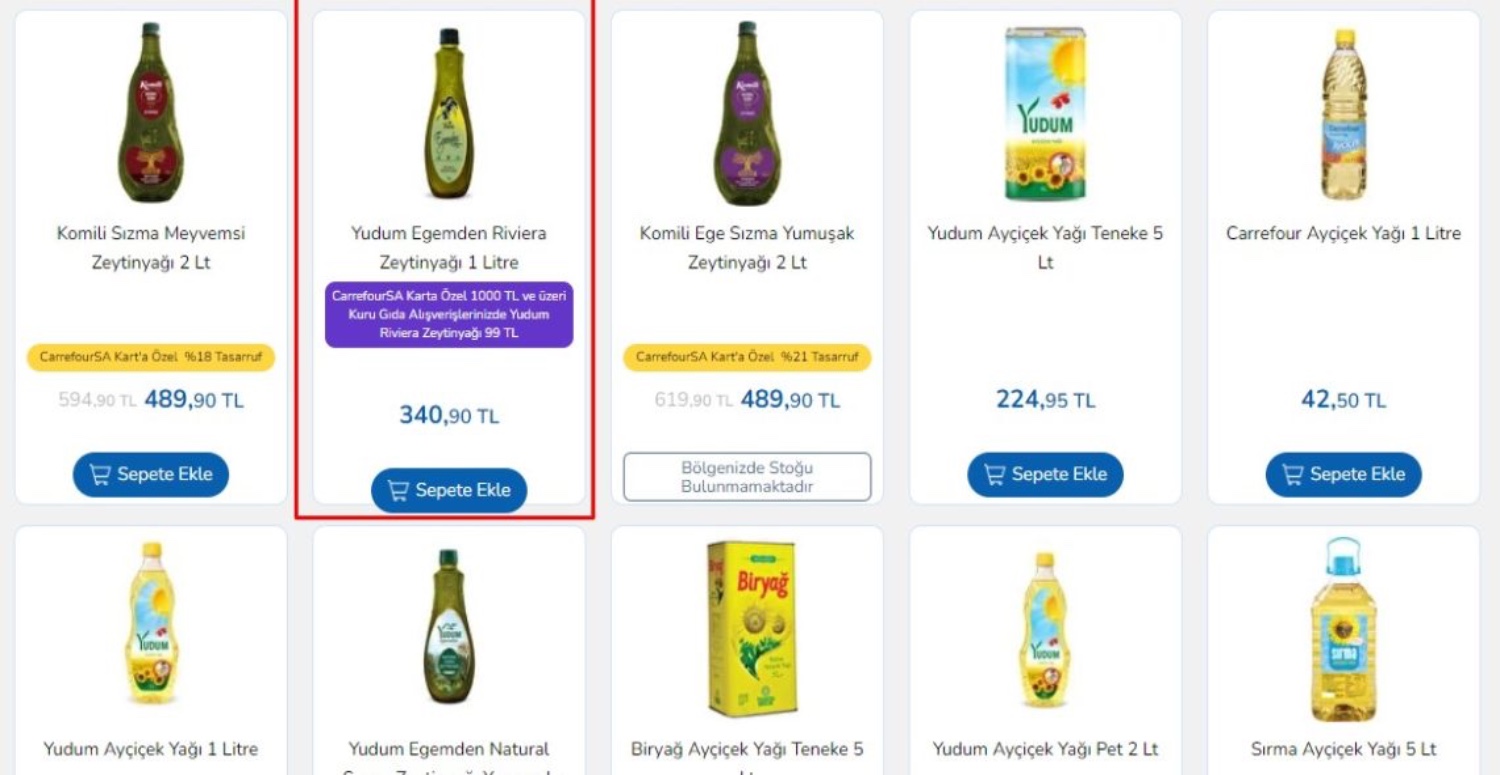 CARREFOURSA EFSANE İNDİRİMLER