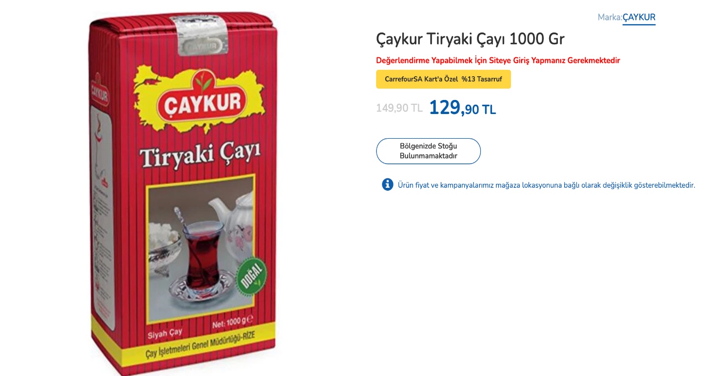 ÇAYKUR TİRYAKİ DE GÖRÜLMEMİŞ KAMPANYA