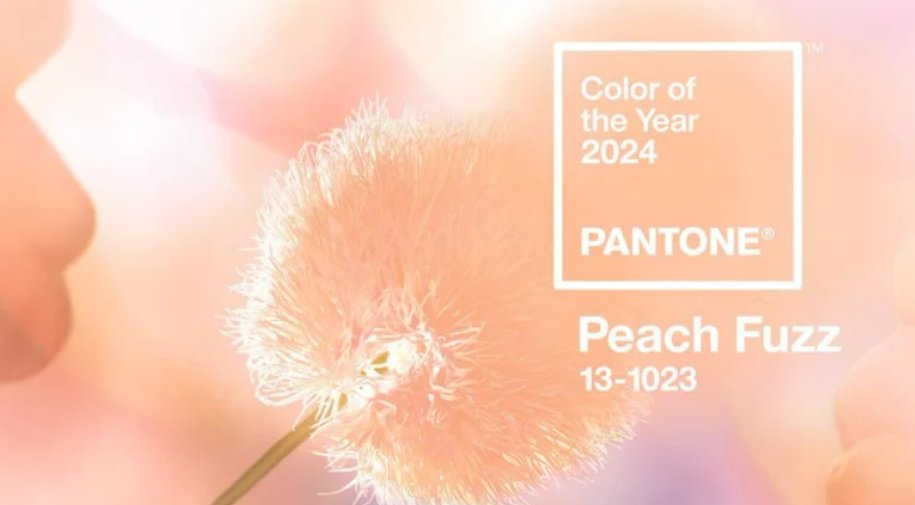 Pantone’dan 2024 yılının rengi Şeftali tüyü