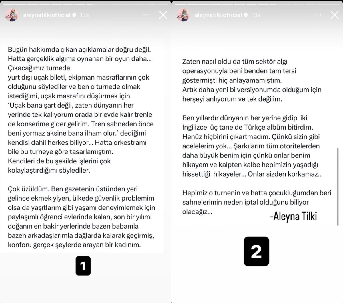 Aleyna Tilki’nin Menajerine Sert Cevap: ‘Artık Her Şeyi Görüyorum’