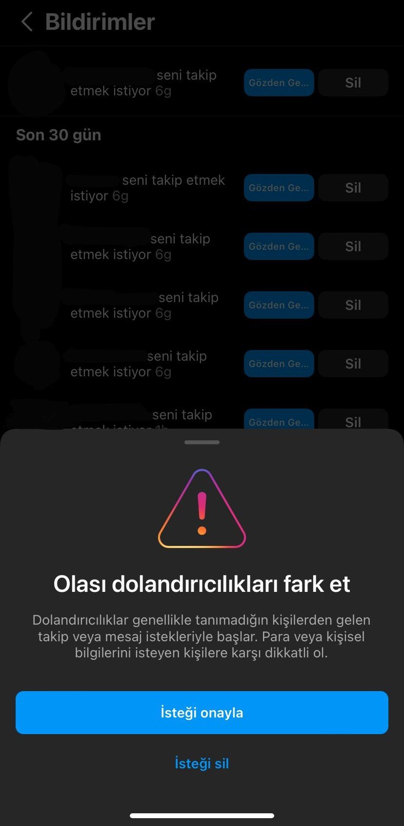 İnstagram’da Dolandırıcılık Tehlikesine Karşı Yeni Önlem Çok DM Gönderenler Belli Olacak! Gözden Geçir Butonu