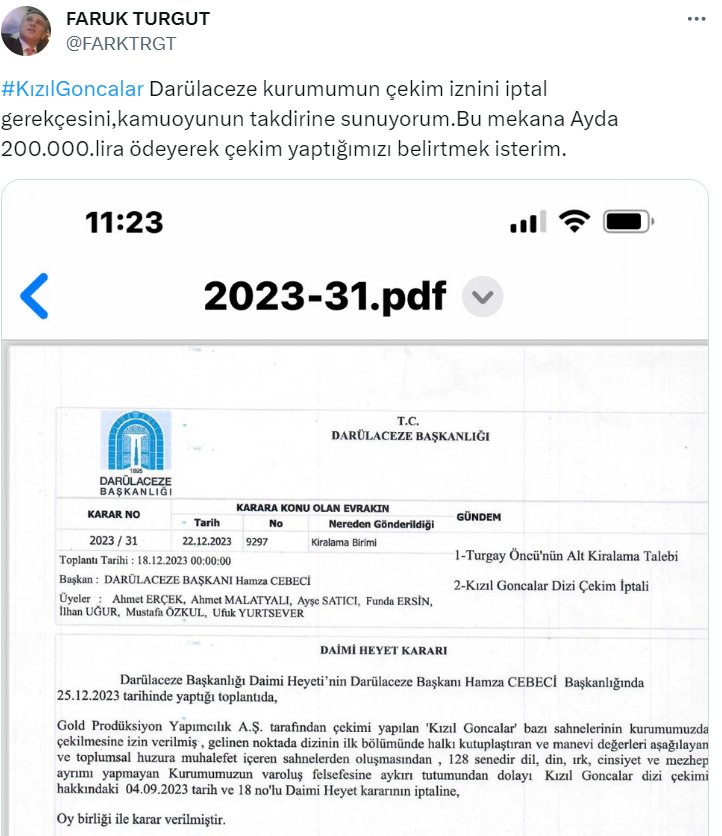 Kızıl Goncalar dizisi çekim mekanlarından neden kovuldu? Dizi'nin yapımcısı isyan etti!