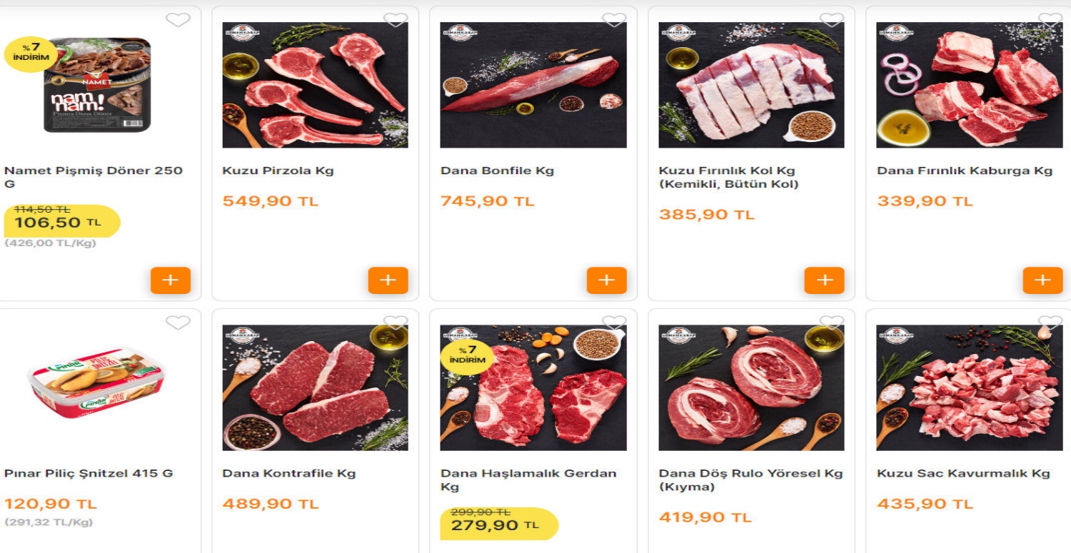 MİGROS KIRMIZI ET VE ET ÜRÜNLERİNDE İNDİRİM KAMPANYASI