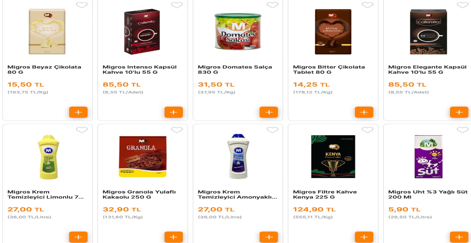 MİGROS MARKETLER LİTRESİ 32,98 TL’YE YAĞ SATIYOR