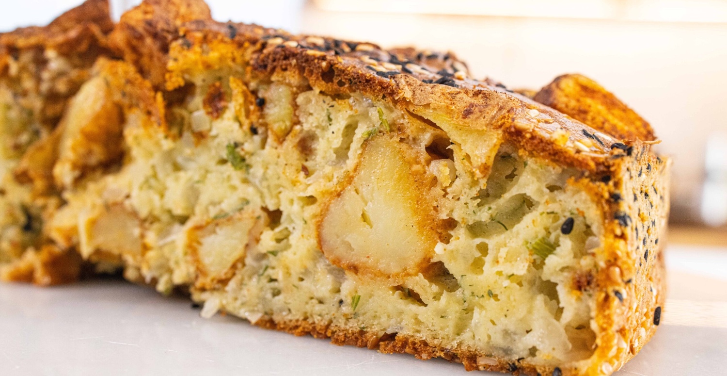 PATATESLİ TUZLU KEK