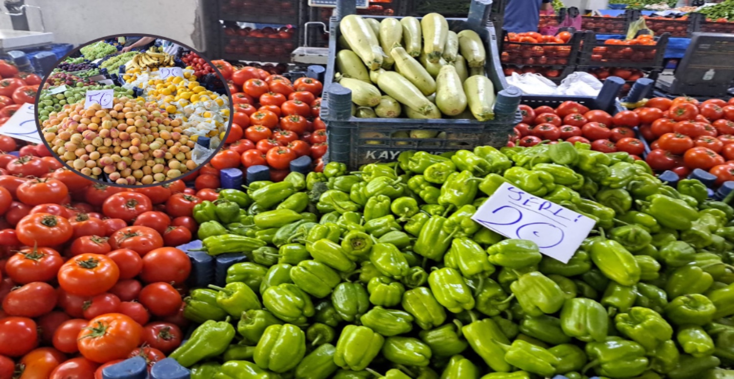 Pazarda sebze fiyatları 21 aralık