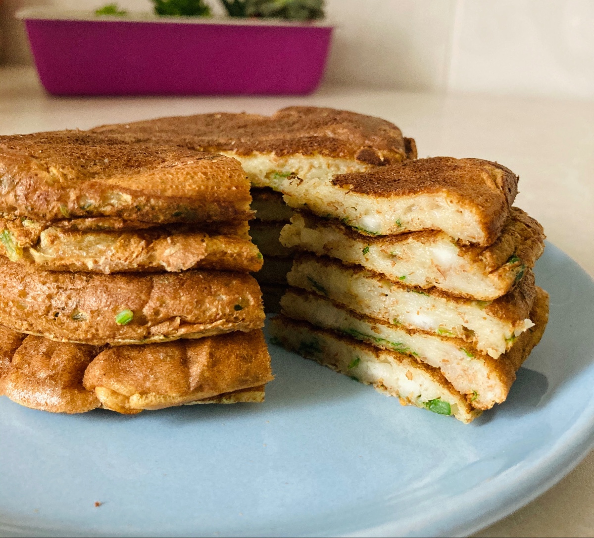 PEYNİRLİ PANKEK NASIL YAPILIR