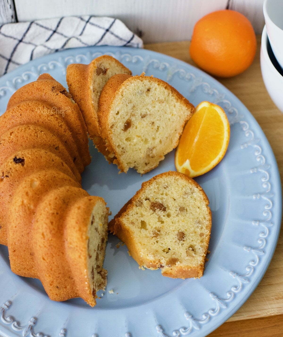 PORTAKALLI LİMONLU KEK