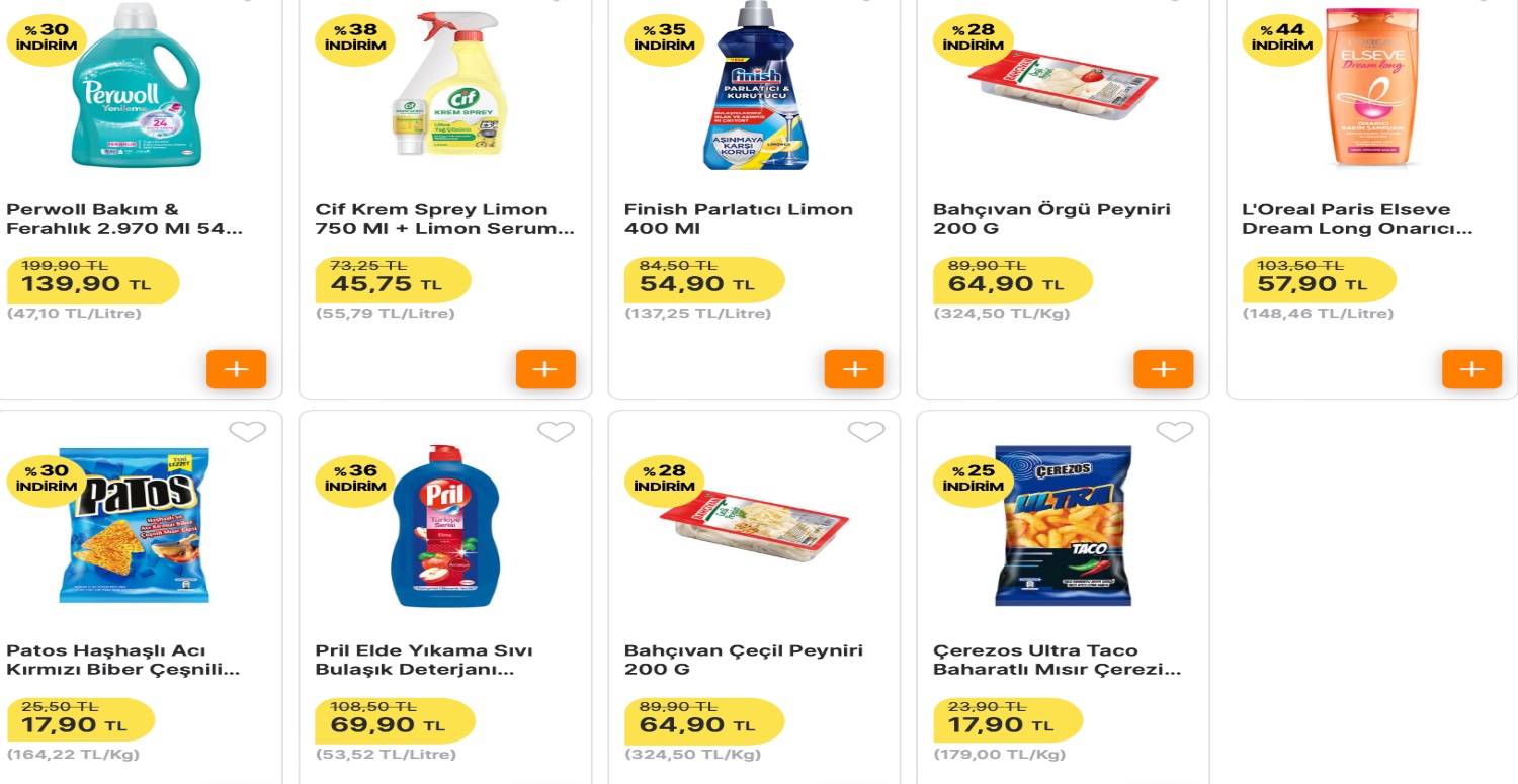 SEÇİLİ ÜRÜNLERDE %44‘E KADAR İNDİRİM KAMPANYASI