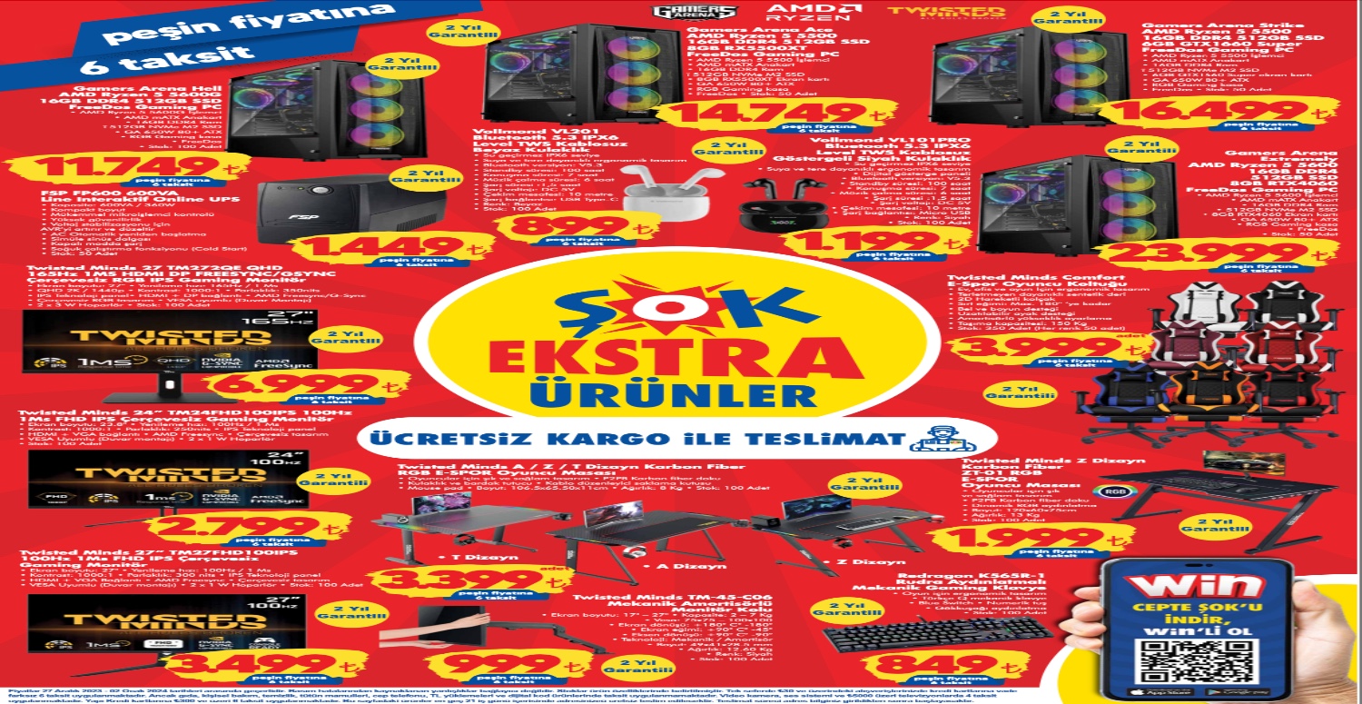 ŞOK MARKET 27 ARALIK 2 OCAK AKTÜEL ÜRÜNLER