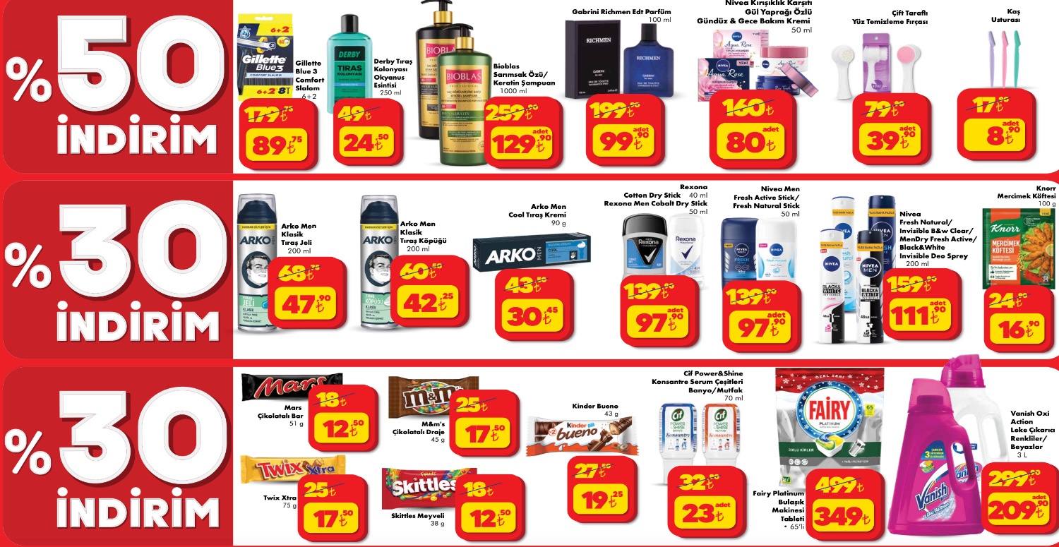 ŞOK MARKETLER 13 - 19 ARALIK 2023 İNDİRİMLİ ÜRÜNLER