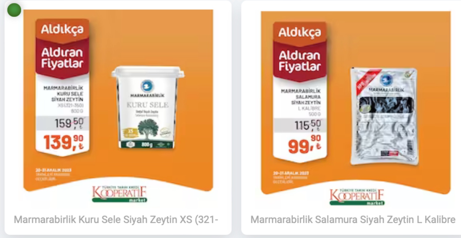 TARIM KREDİ KOOPERATİF İNDİRİM