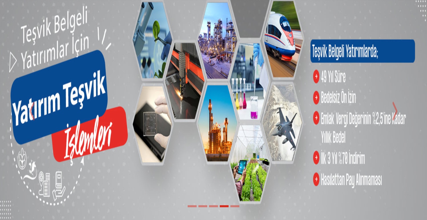 TEŞVİK BELGELİ YATIRIMLARDA BEDELSİZ İZİN SUNULACAK