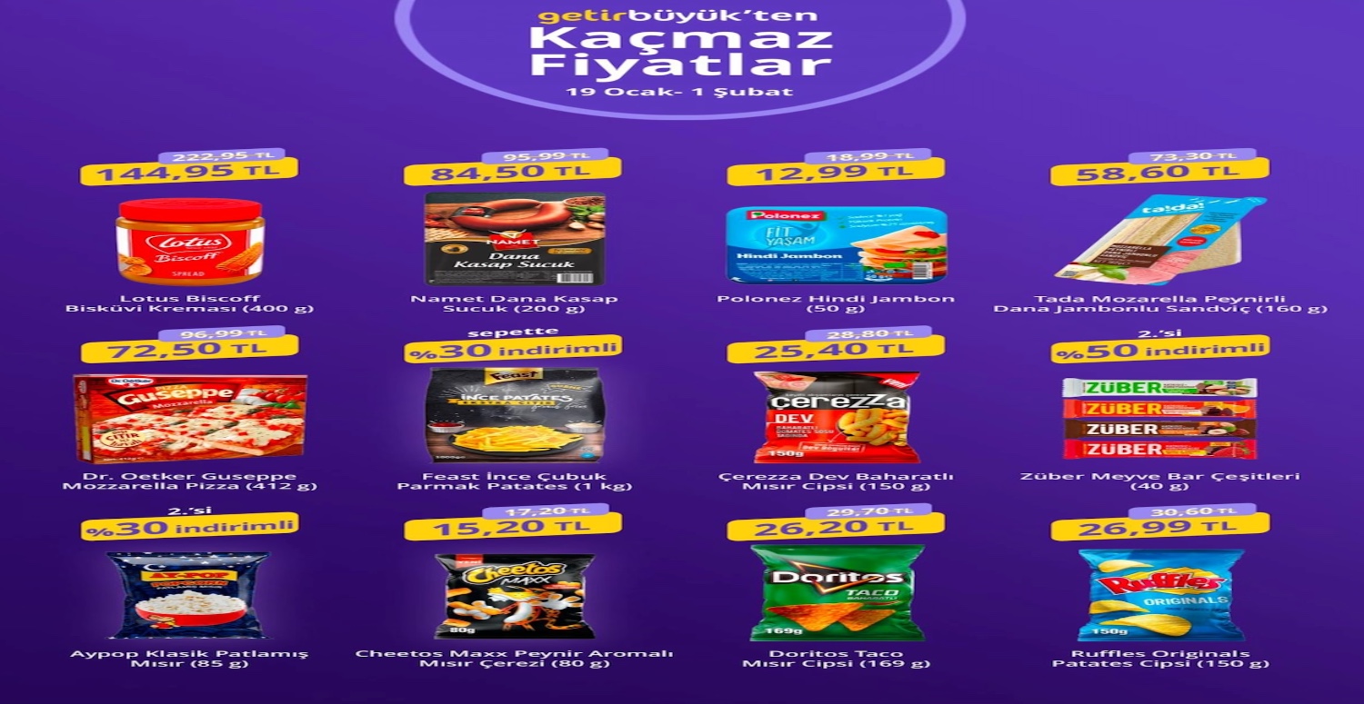 1 litre ayçiçek yağı al ikincisi yüzde 40 indirimli! Getir Büyük duyurdu