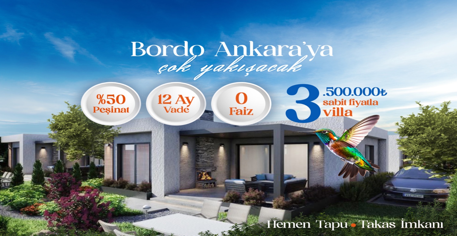 3.500.000 TL sabit fiyatla villalarınız hazır! 2024’te hazır olan villalarınıza taşınacaksınız