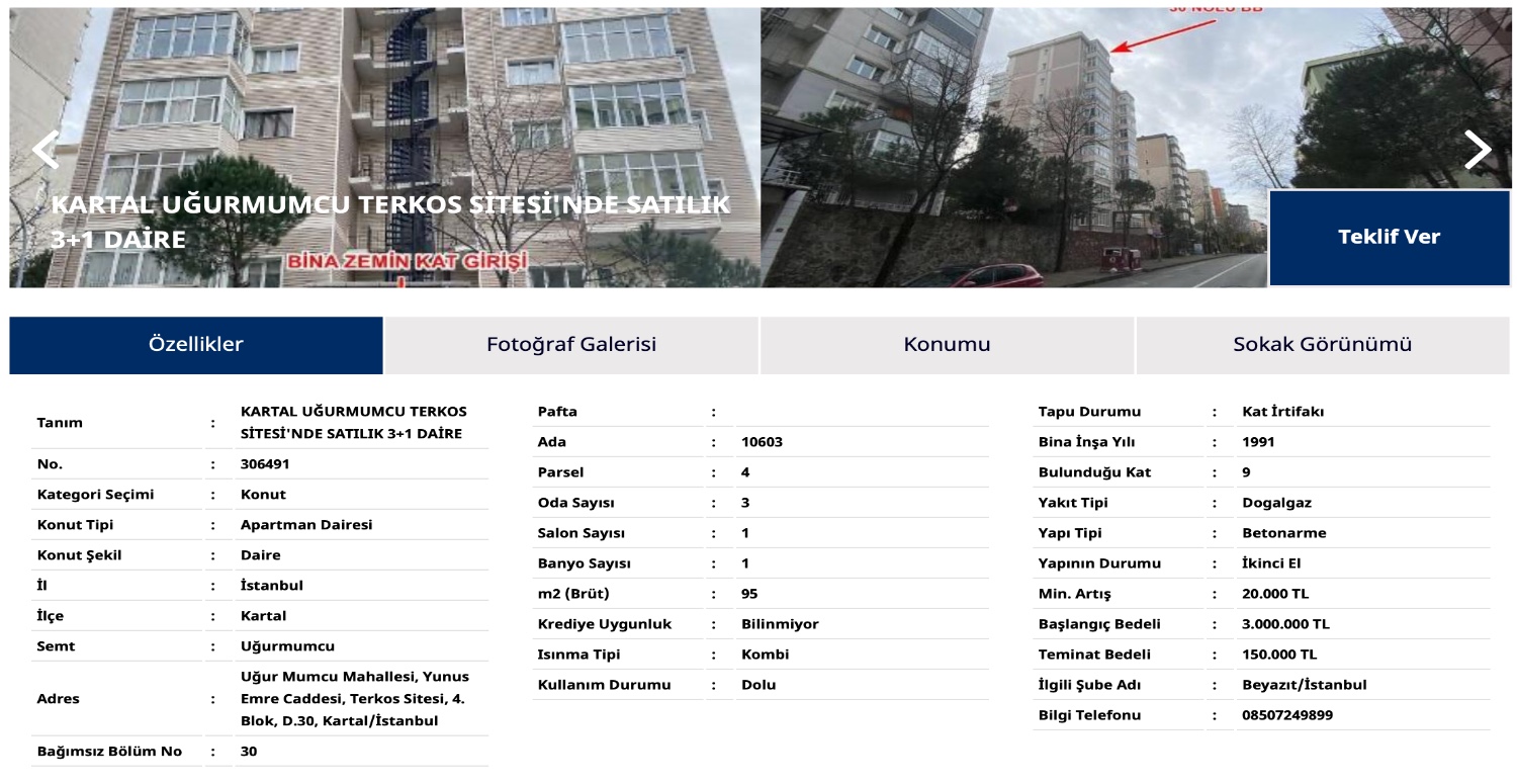 3 milyon TL’ye 3 + 1 eviniz hazır! İş'te Gayrimenkul duyurdu