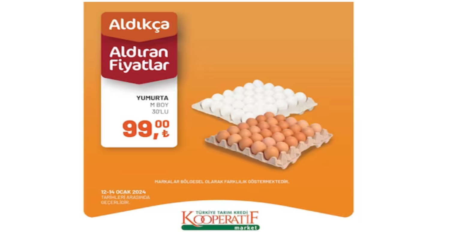 30'lu yumurta 99 TL’ye düştü! Yumurtayı kapmak isteyenler market önünde izdiham yarattı