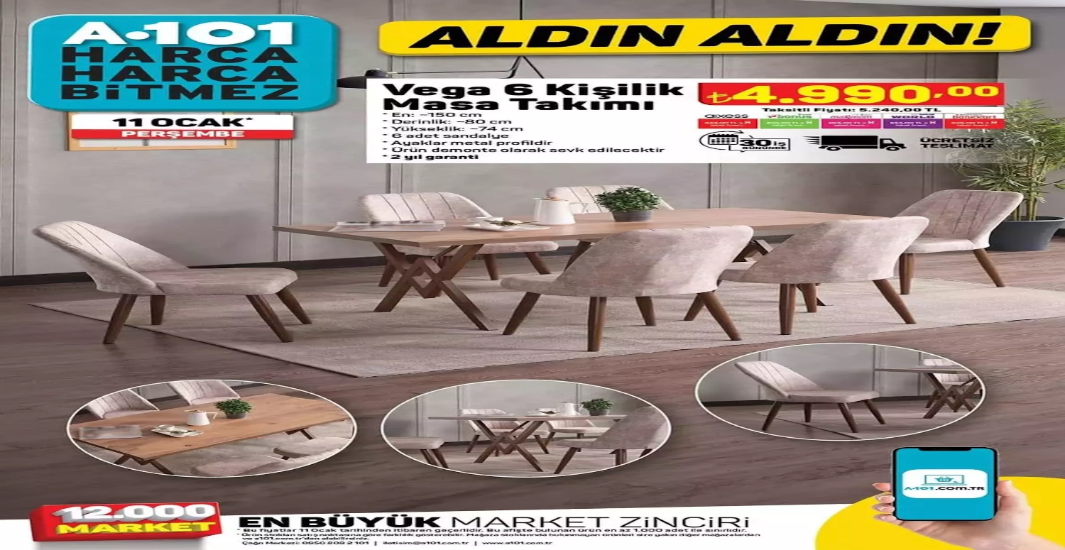 A101 11 17 Ocak aktüel katalogu