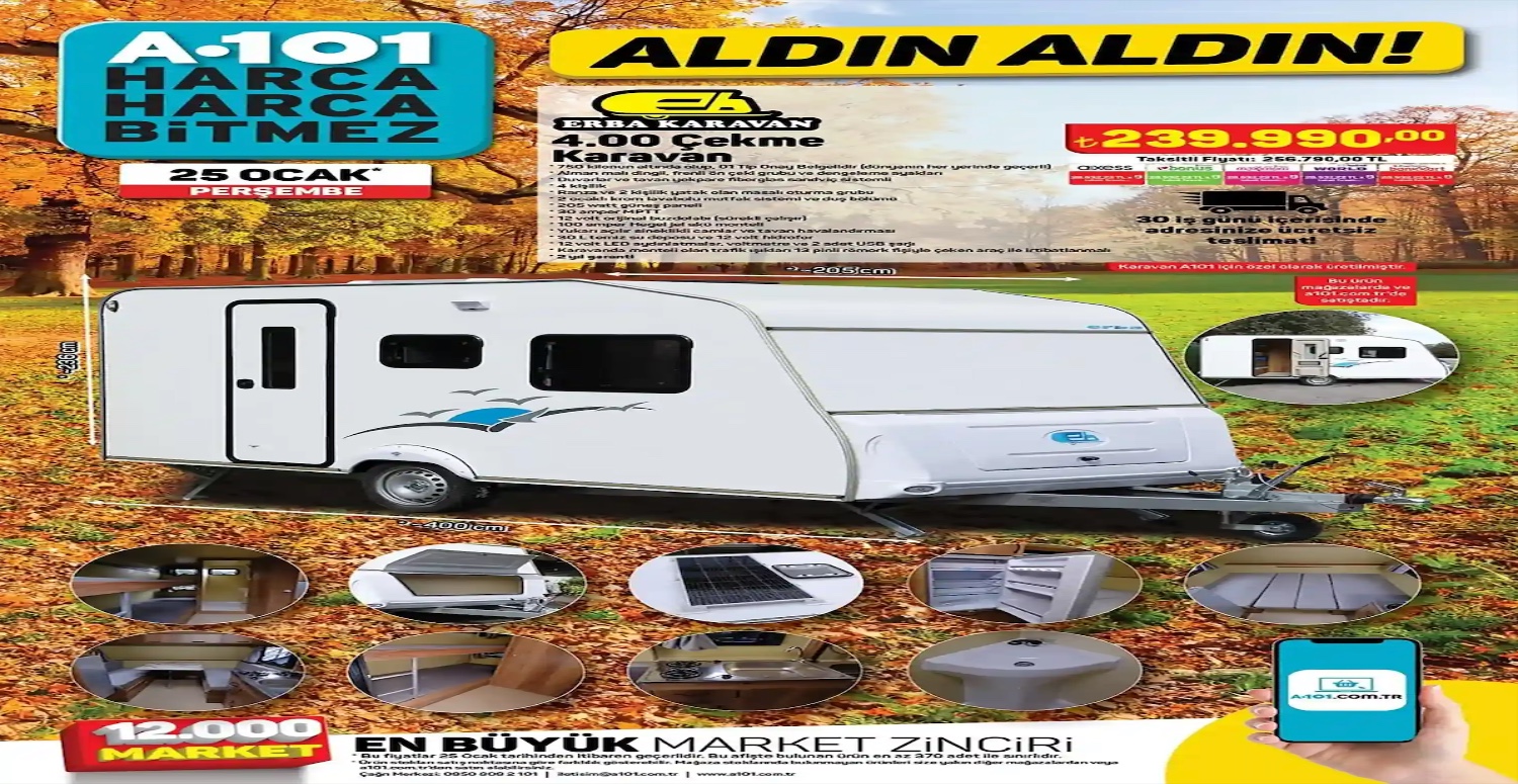 A101 25 31 Ocak aktüel kataloğu