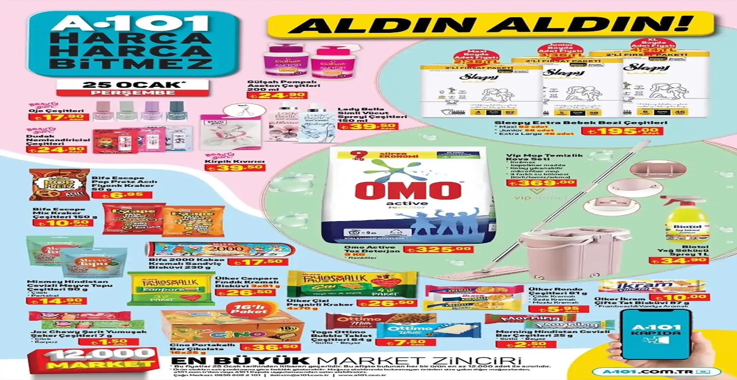 A101 25 31 Ocak aktüel kataloğu