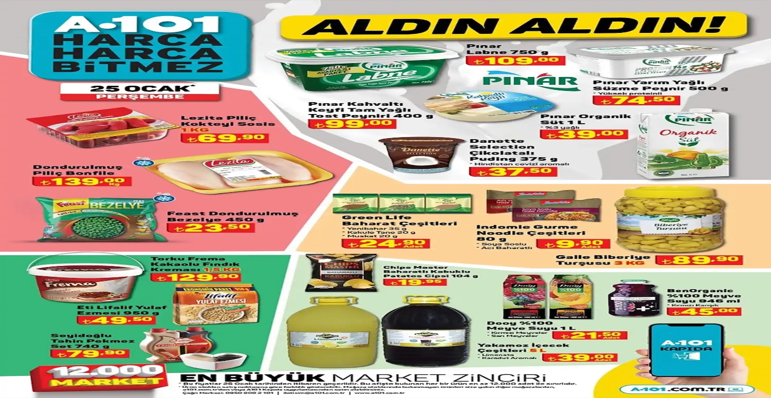 A101 25 31 Ocak aktüel kataloğu