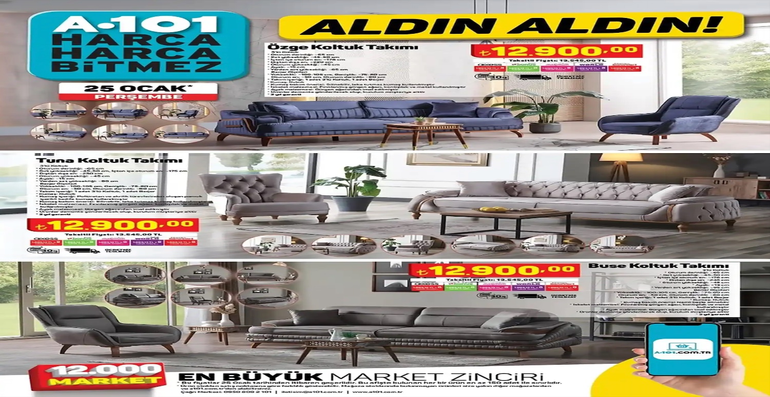 A101 25 31 Ocak aktüel kataloğu