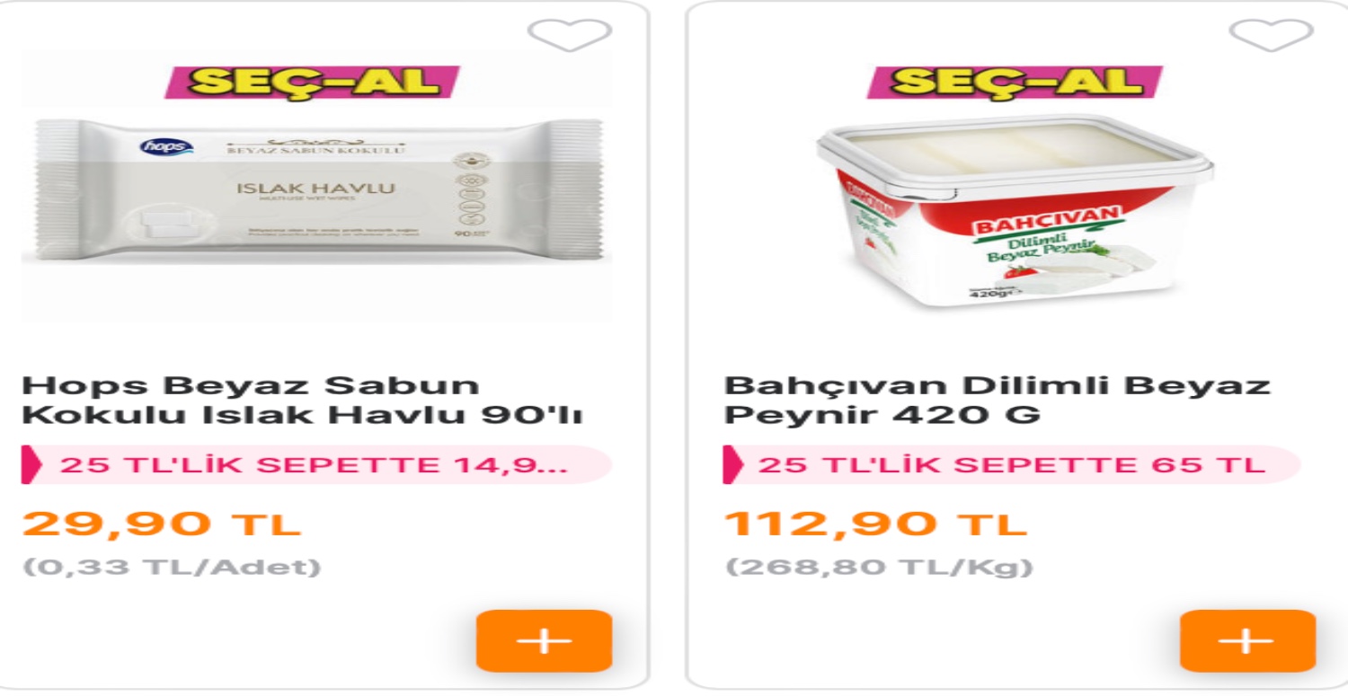 ARADIĞINIZ ÜRÜNLER YARI FİYATININ ALTINA DÜŞÜYOR