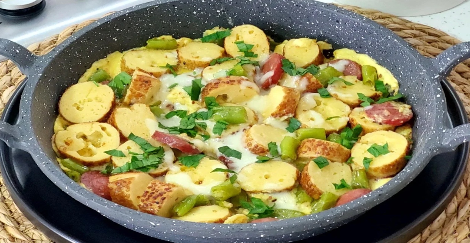 BAYAT SİMİTTEN OMLET TARİFİ