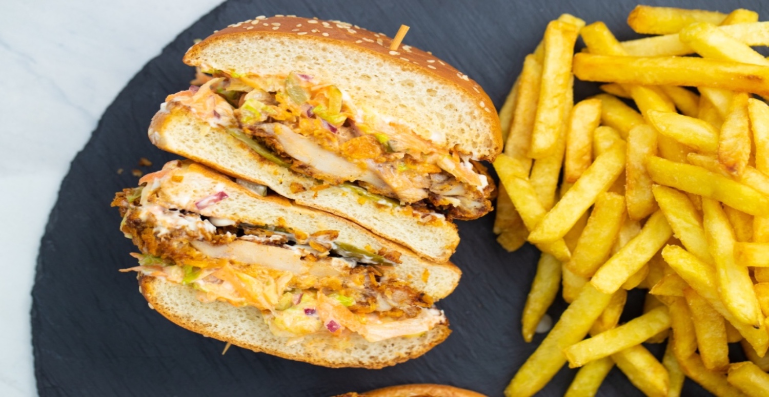 ÇITIR TAVUKLU HAMBURGER