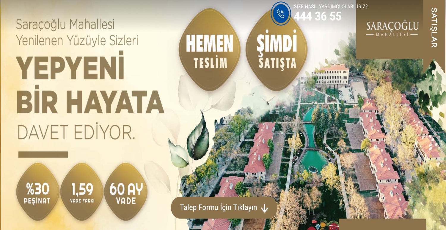 Emlak Konut Saraçoğlu Mahallesi projesi