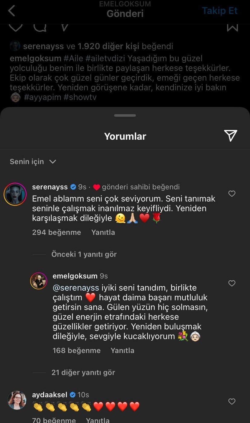 Aile dizisinde bir veda daha yaşandı! Seher Soykan dün gece diziye veda etti