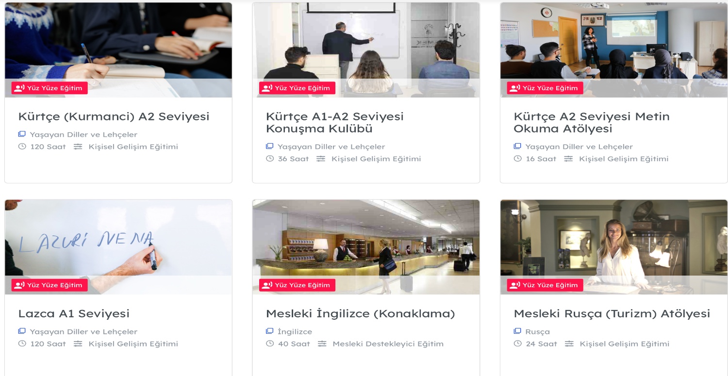 İSMEK ücretsiz dil eğitimleri