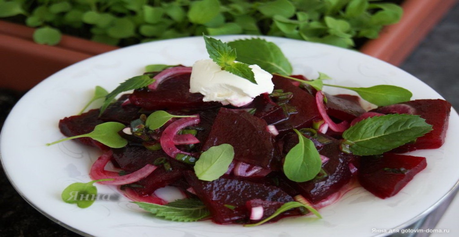 kırmızı pancar salatası