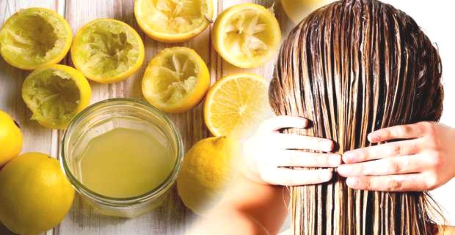 limon suyu saça faydası