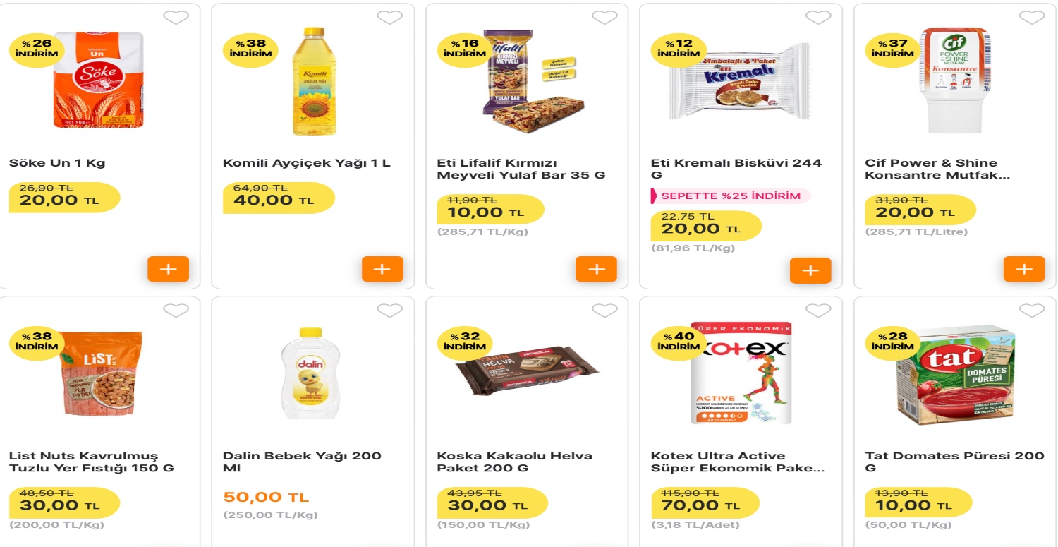Ne alırsan 10,20, 30 TL! Migros marketler indirime noktayı koydu