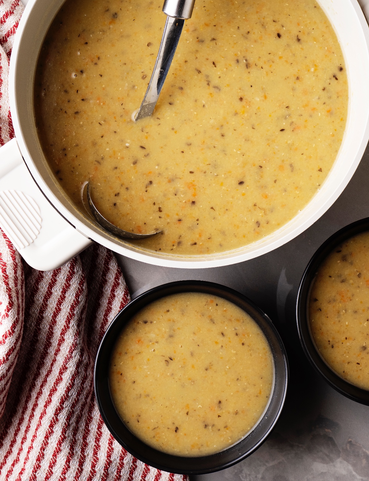 SARI MERCİMEK ÇORBASI