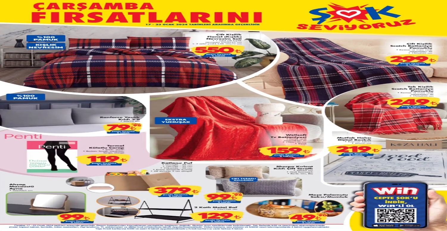 Şok 17 23 Ocak aktüel katalogu