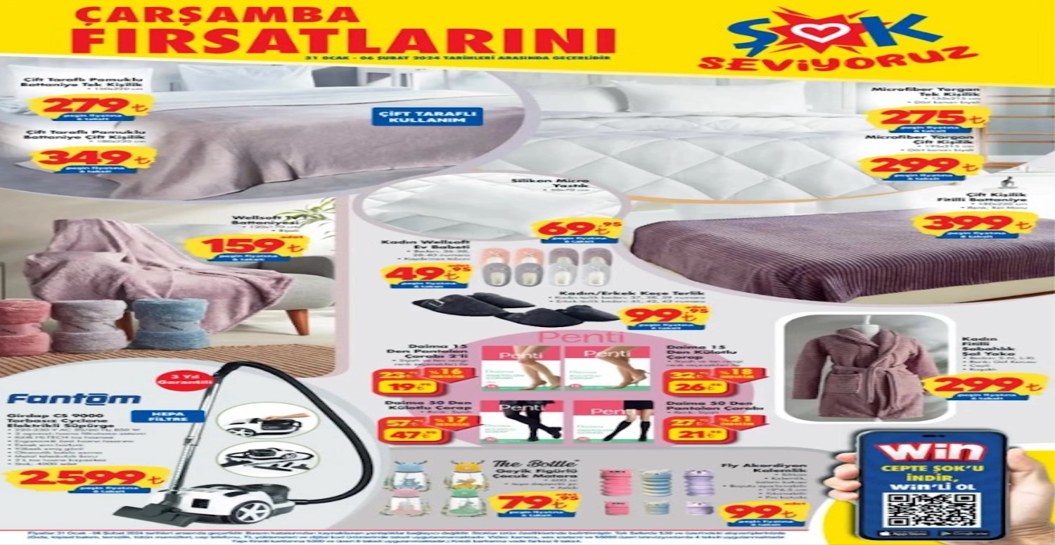 Şok 31 Ocak 6 Şubat aktüel katalogu