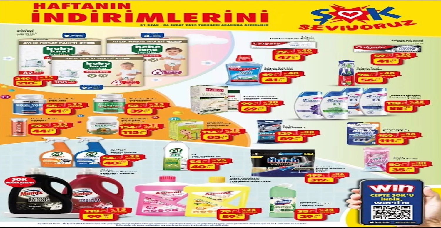 Şok 31 Ocak 6 Şubat aktüel katalogu