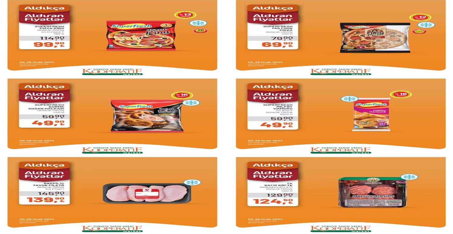 Tarım Kredi 20 26 ocak aktüel kataloğu