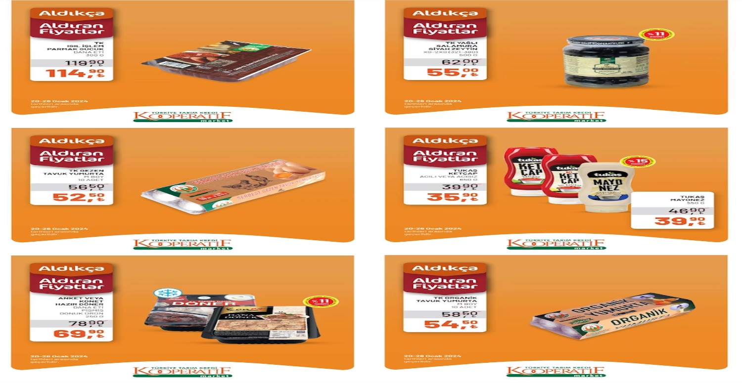 Tarım Kredi 20 26 ocak aktüel kataloğu