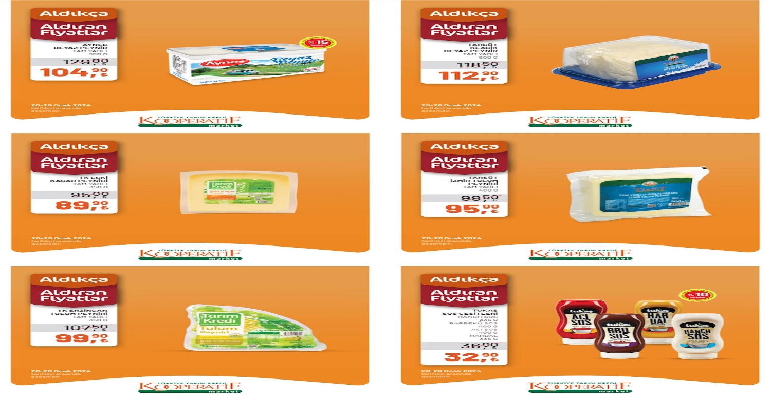 Tarım Kredi 20 26 ocak aktüel kataloğu