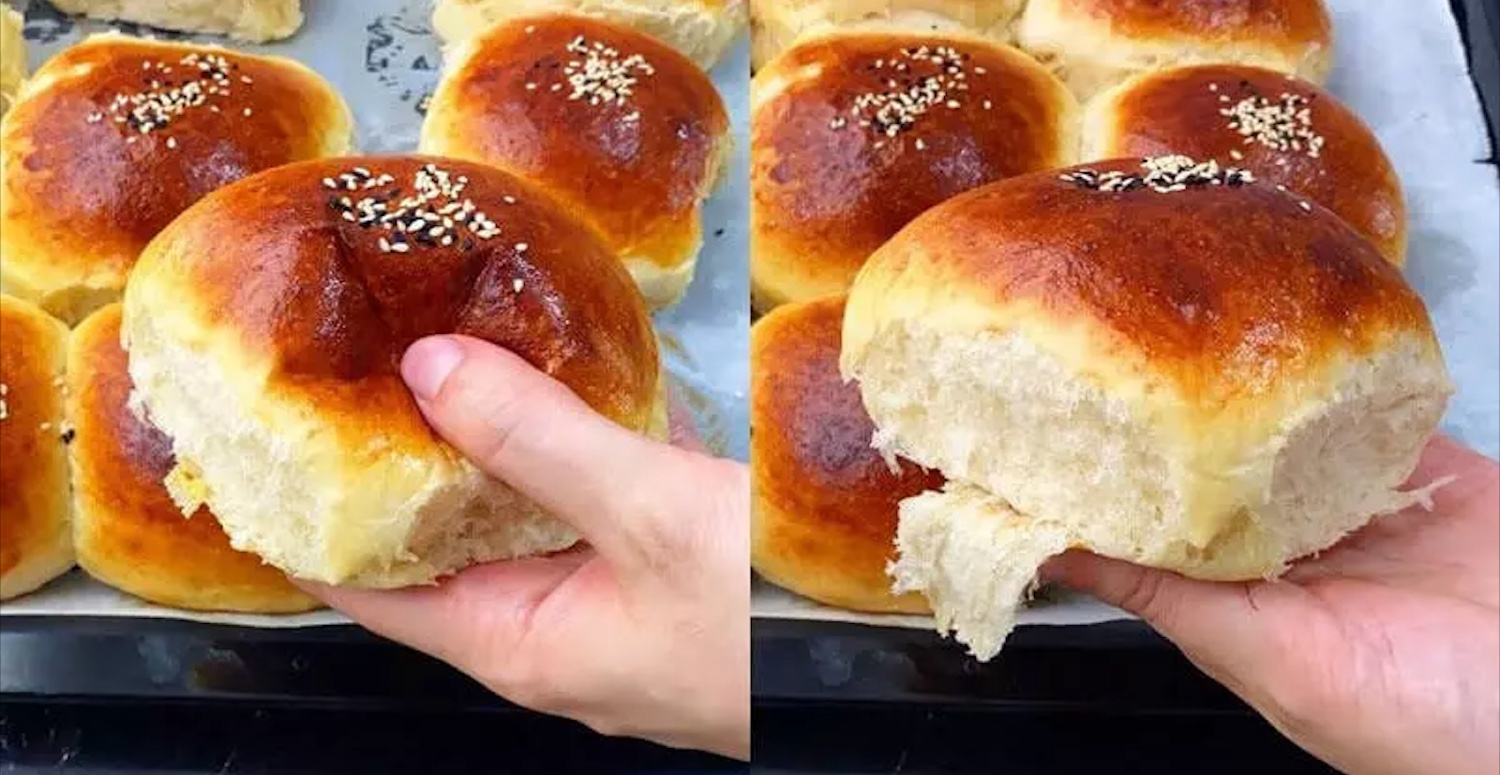 TEPSİ DOLDURAN PAMUK POĞAÇA